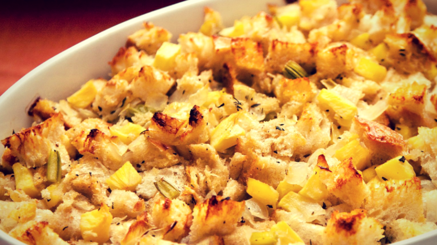 Apple, Prunes and Madeira Stuffing