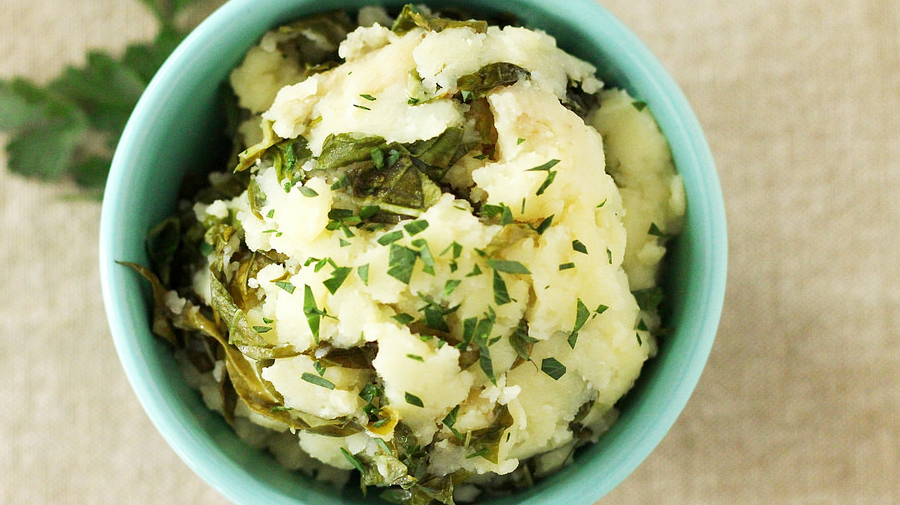 Garlic and Olive Oil Mashed Potatoes