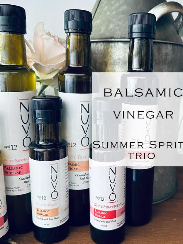 Summer Spritz - White Strawberry, White Raspberry, and White Peach Balsamic
