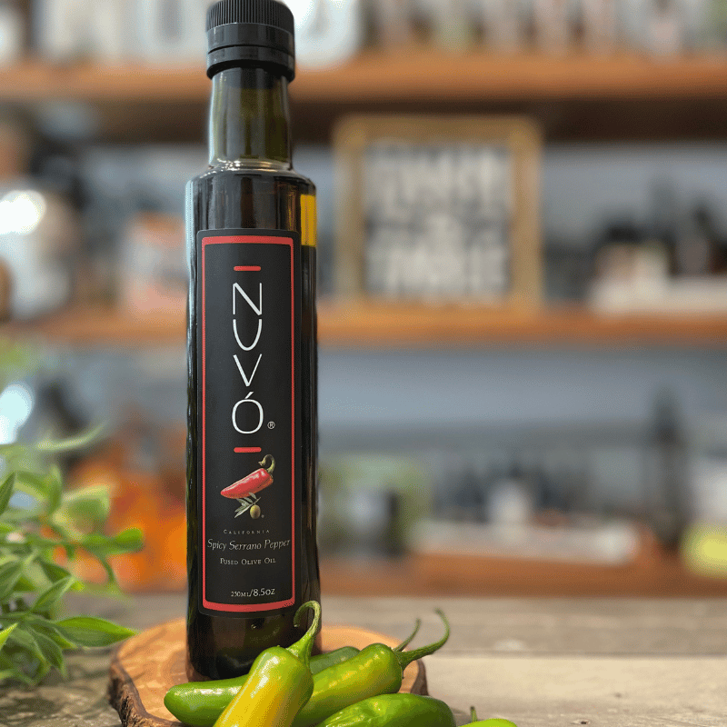 Fused Olive Oil - Spicy Serrano Pepper