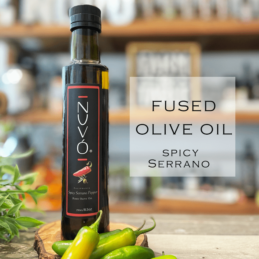 Fused Olive Oil - Spicy Serrano Pepper