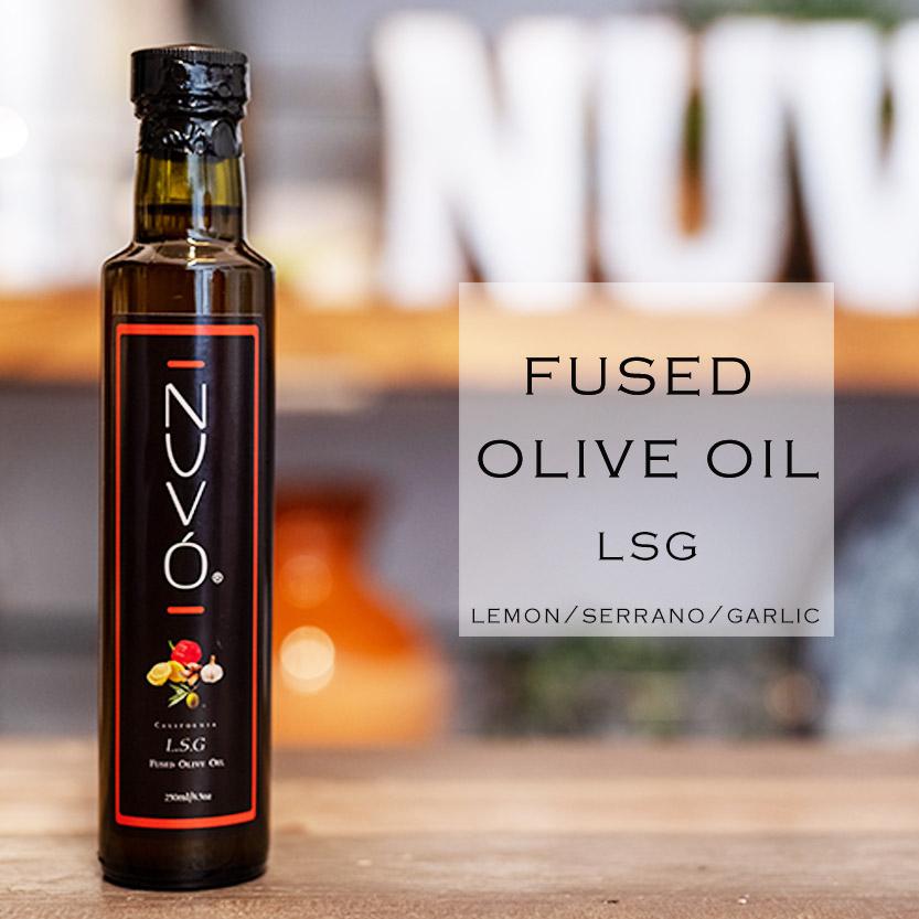Fused Olive Oil - L.S.G. (Meyer Lemon/Serrano/Garlic) - Sicilian Zest