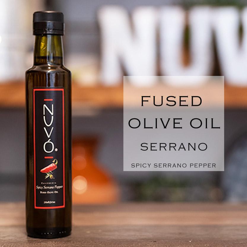 Fused Olive Oil - Spicy Serrano Pepper
