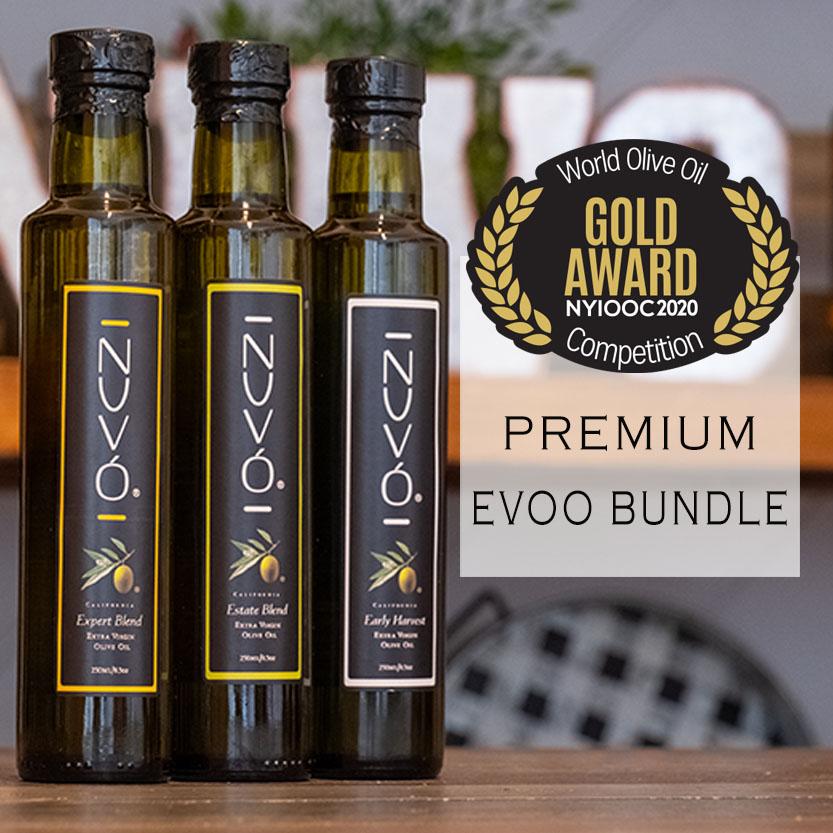 Premium 3 Extra Virgin Olive Oil Winner Set.