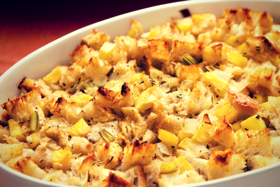 Apple, Prunes and Madeira Stuffing