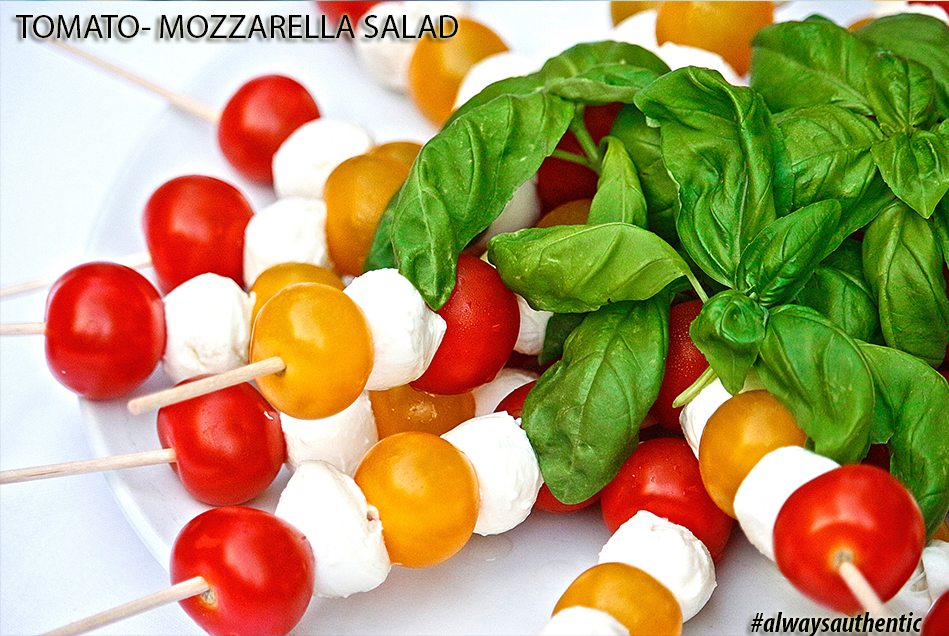 TOMATO- MOZZARELLA SALAD