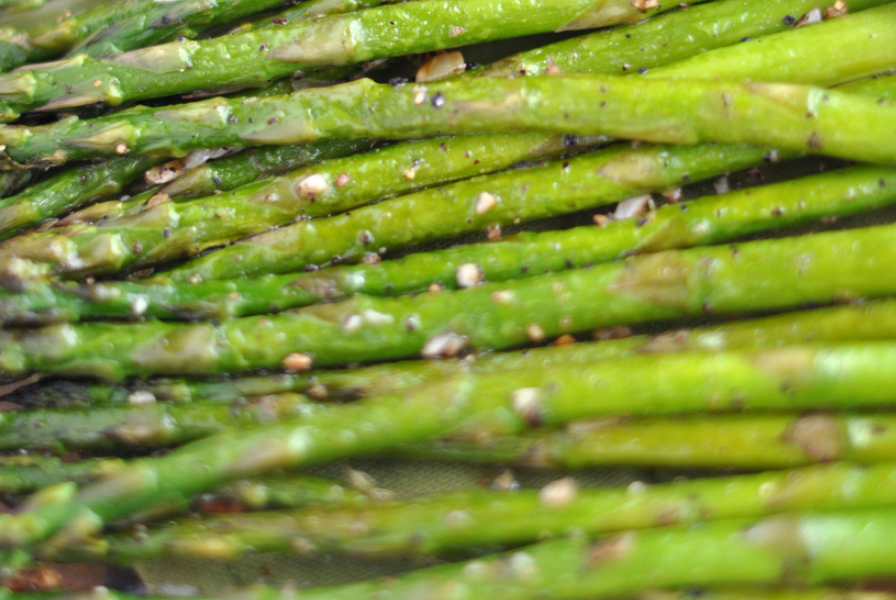 Roasted Asparagus With Feta