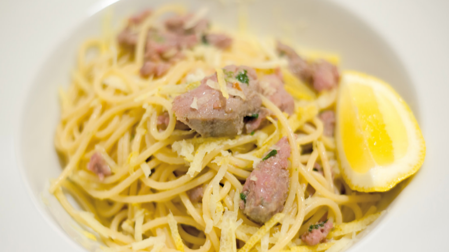 Tuna Pasta With Lemon And Olive Oil