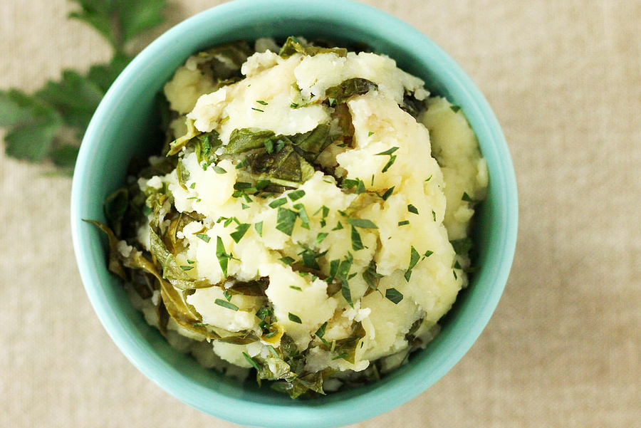 Garlic and Olive Oil Mashed Potatoes
