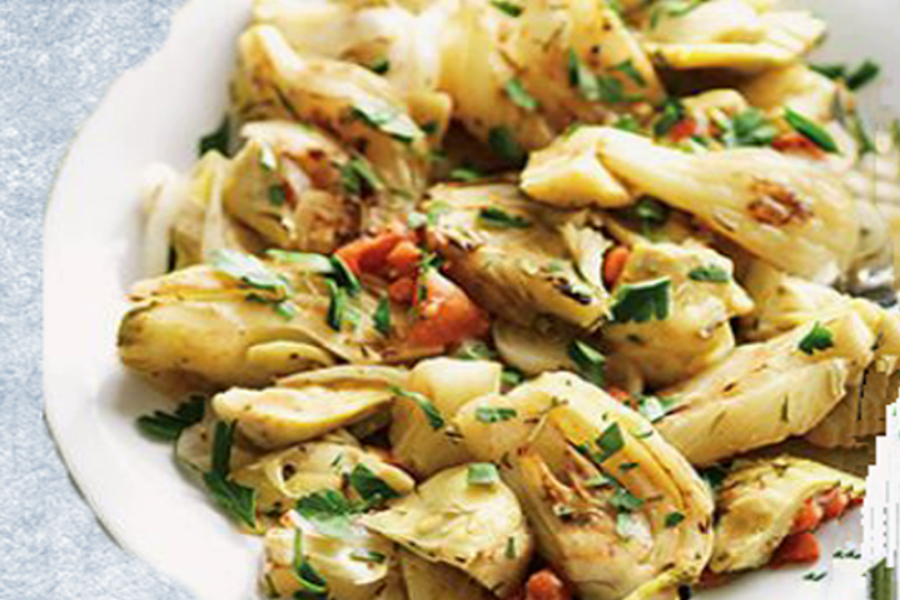 Fennel Braised With Artichoke