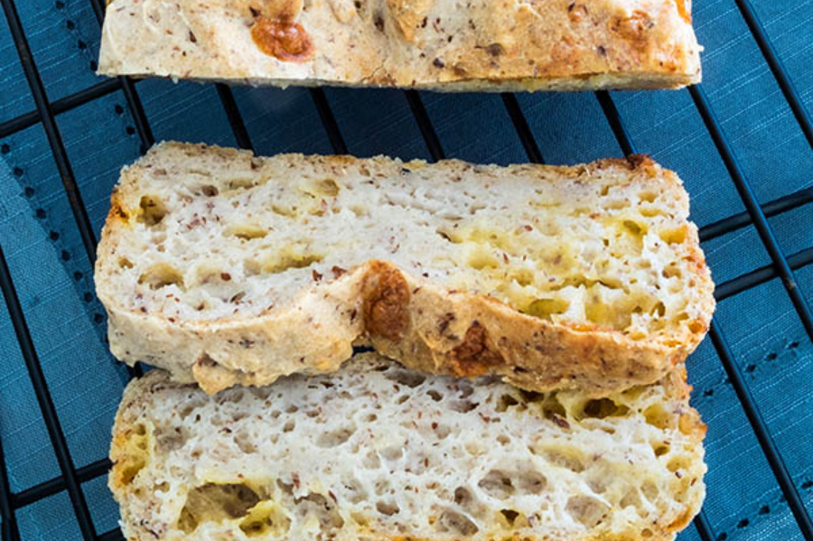 Gluten Free Olive Oil Cheese Bread