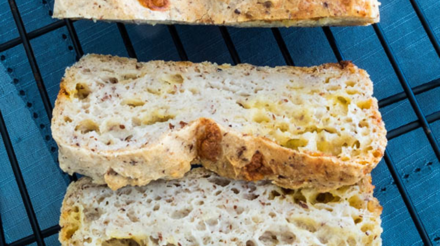 Gluten Free Olive Oil Cheese Bread