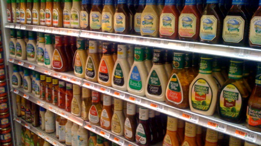 Store-Bought Salad Dressings 