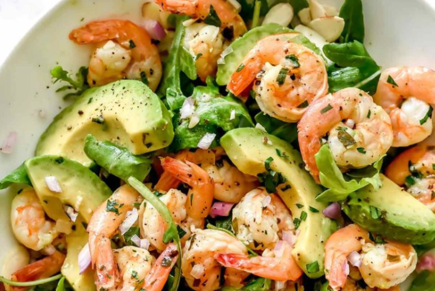 Shrimp and Avocado Salad