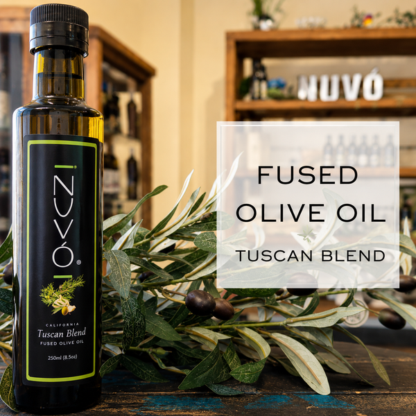 Fused Olive Oil – Tuscan Blend - Garilc, Rosemary,Thyme – Nuvo