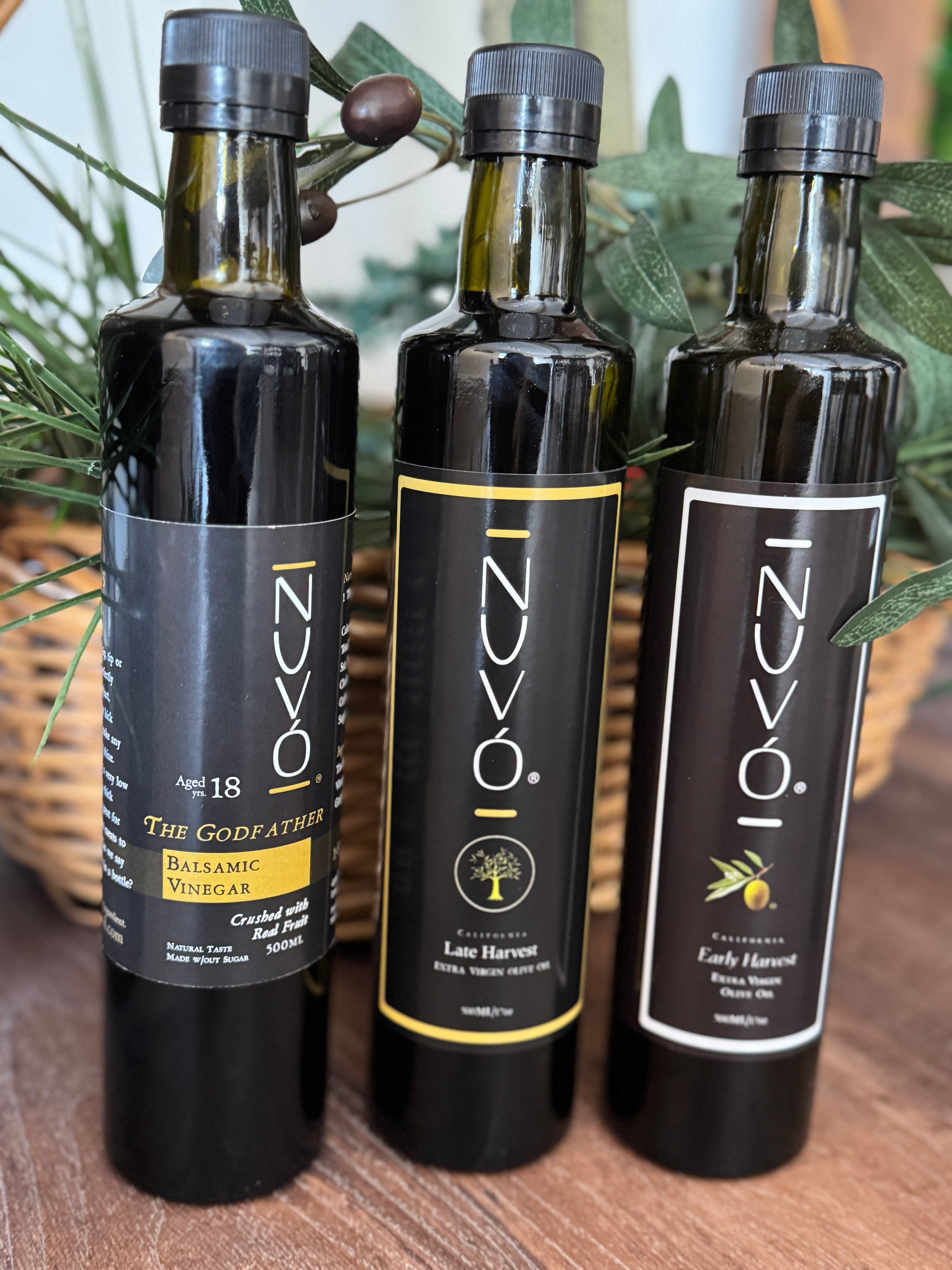 The Godfather Bundle - (Early and Late Harvest Olive Oils - 500 ml bottles)