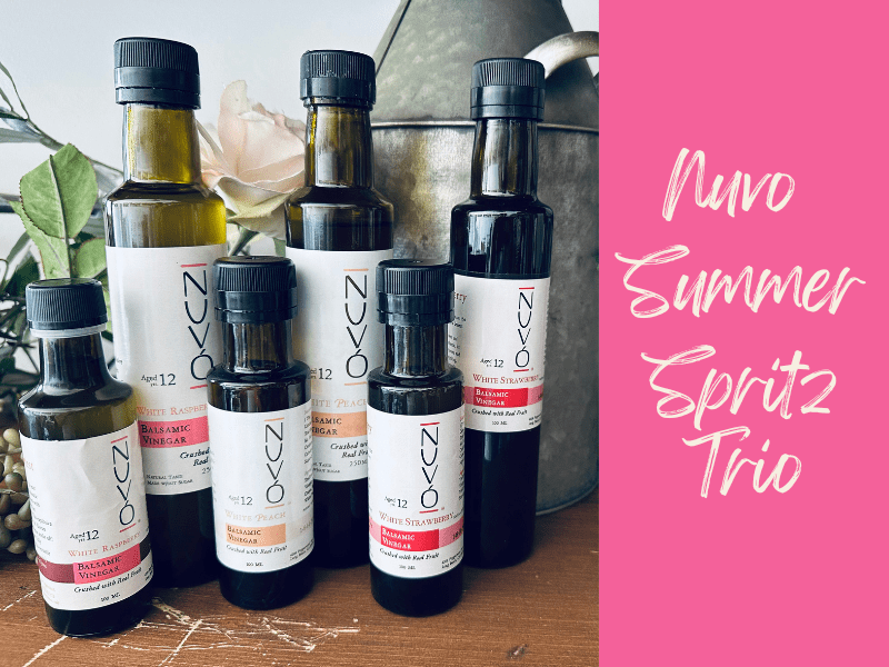 Summer Spritz  - White Strawberry, White Raspberry, and White Peach Balsamic