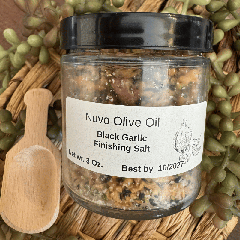 Black Garlic Salt | Nuvo Seasoning