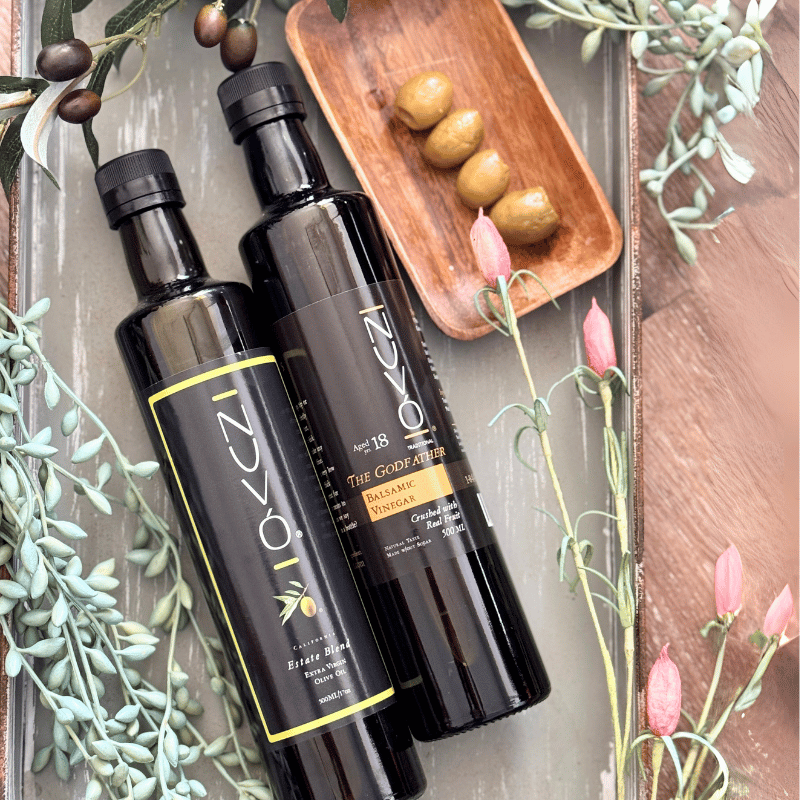 Bundle: Estate Blend EVOO & 18-Year Godfather Dark Balsamic